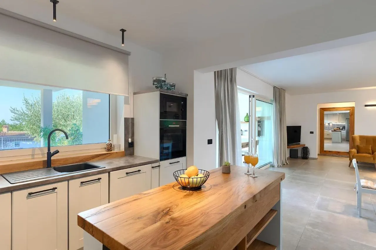 Modern Villa Grgo With Pool And Jacuzzi In Tinjan