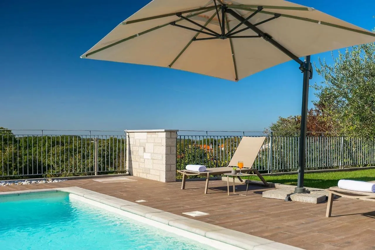 Modern Villa Grgo With Pool And Jacuzzi In Tinjan